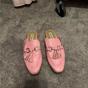 Steve Madden Pink Mules